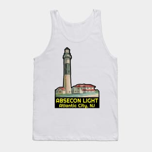 Absecon Light Decal Sticker Vinyl Atlantic City New Jersey Lighthouse Tank Top